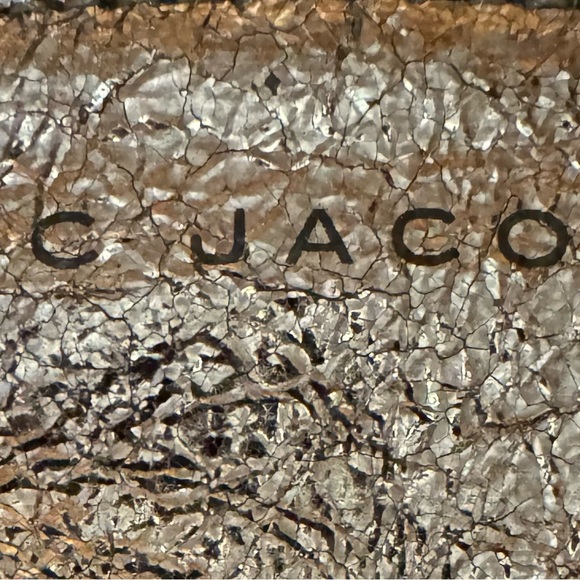 Neiman Marcus and Target Collab Marc Jacobs metallic silver clutch Bag - Picture 3 of 7